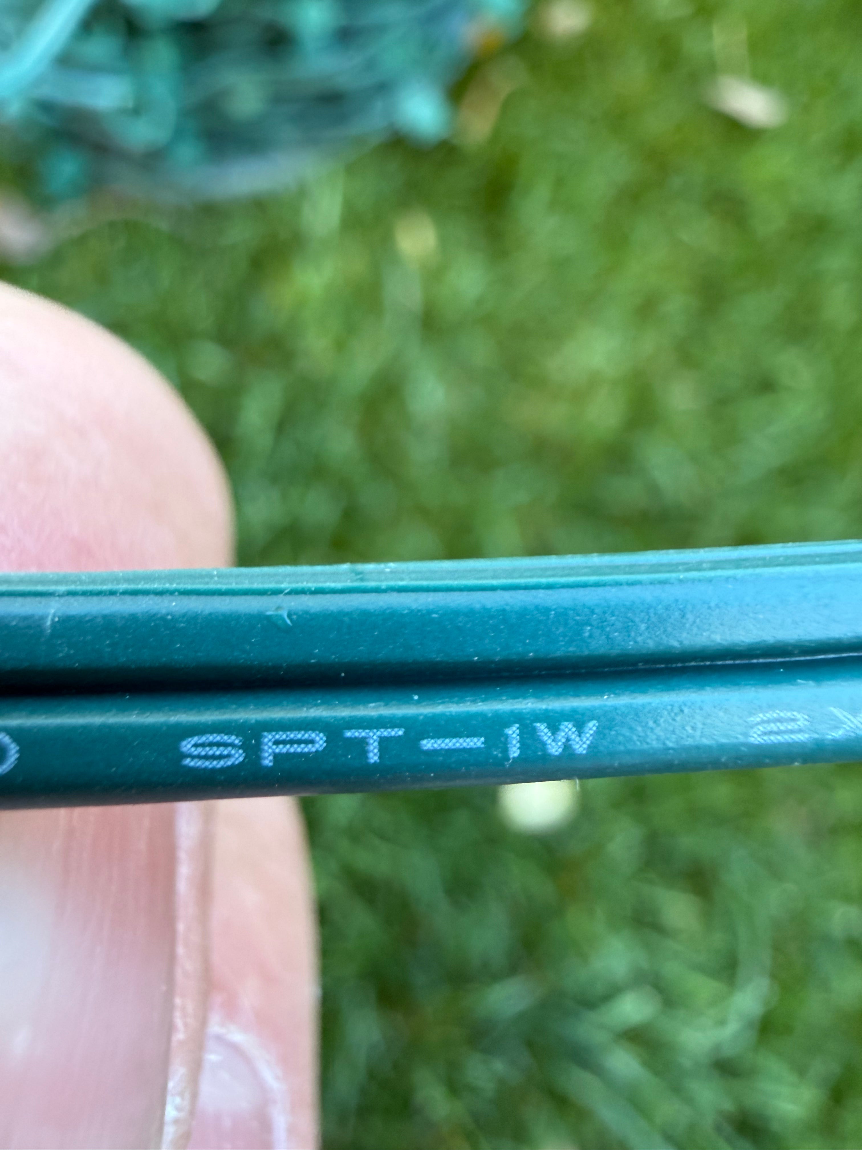 SPT-1 C9/C7 Socket Cable – 12" Spacing, 1000ft Green Spool