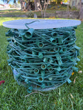 SPT-1 C9/C7 Socket Cable – 12" Spacing, 1000ft Green Spool